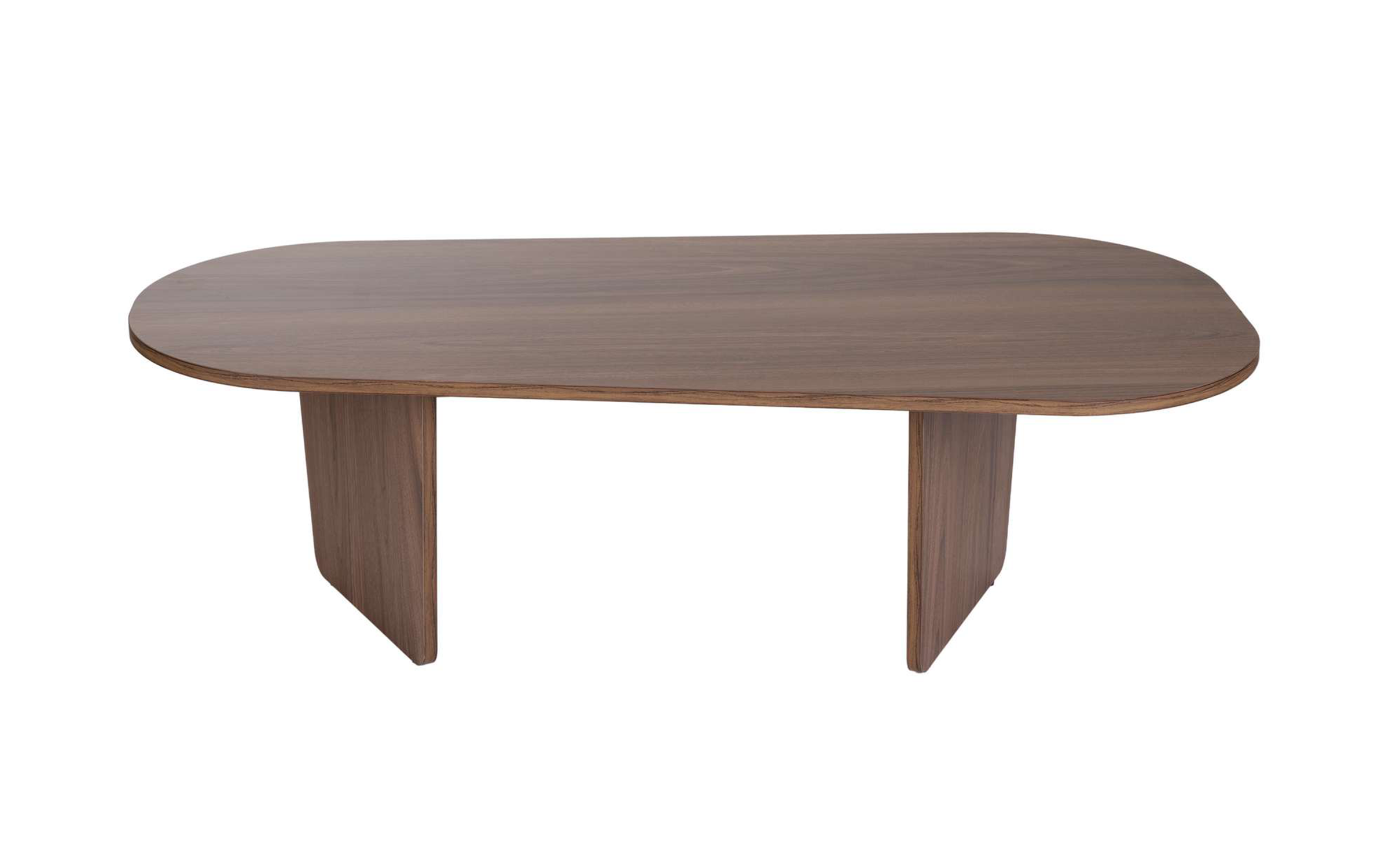 Masuta de cafea Ovalis, nuc  8